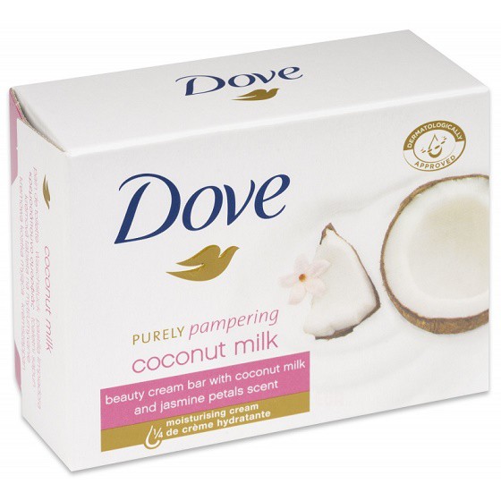 TM Dove coconut milk 100g | Toaletní mycí prostředky - Tuhá mýdla